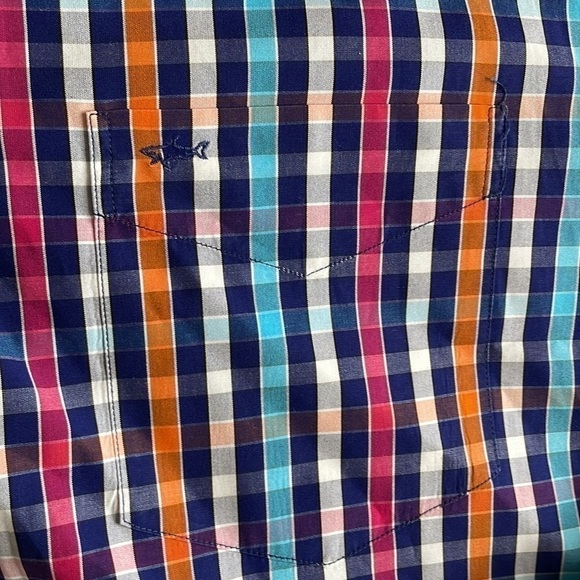 Paul & Shark Ocean Team Multicolour Check Long Sleeve Button Up Size XXL - Picture 5 of 8